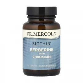 Берберин з хромом Dr. Mercola BIOTHIN® Berberine with Chromium - 30 caps
