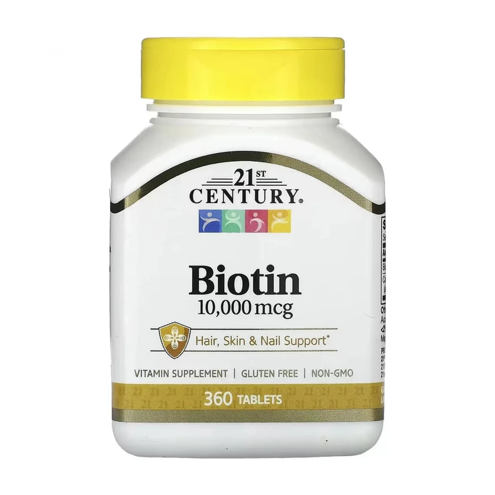 Біотин 21st Century Biotin 10,000 mcg - 360 tabs