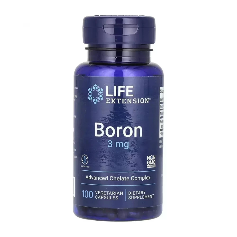 Бор Life Extension Boron 3 mg - 100 vcaps
