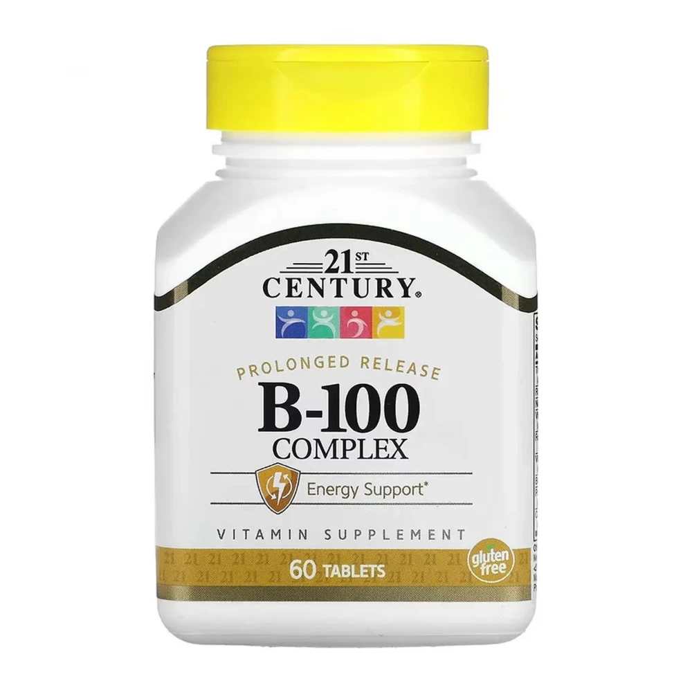 Вітамін B-100 21st Century B-100 Complex - 60 tabs
