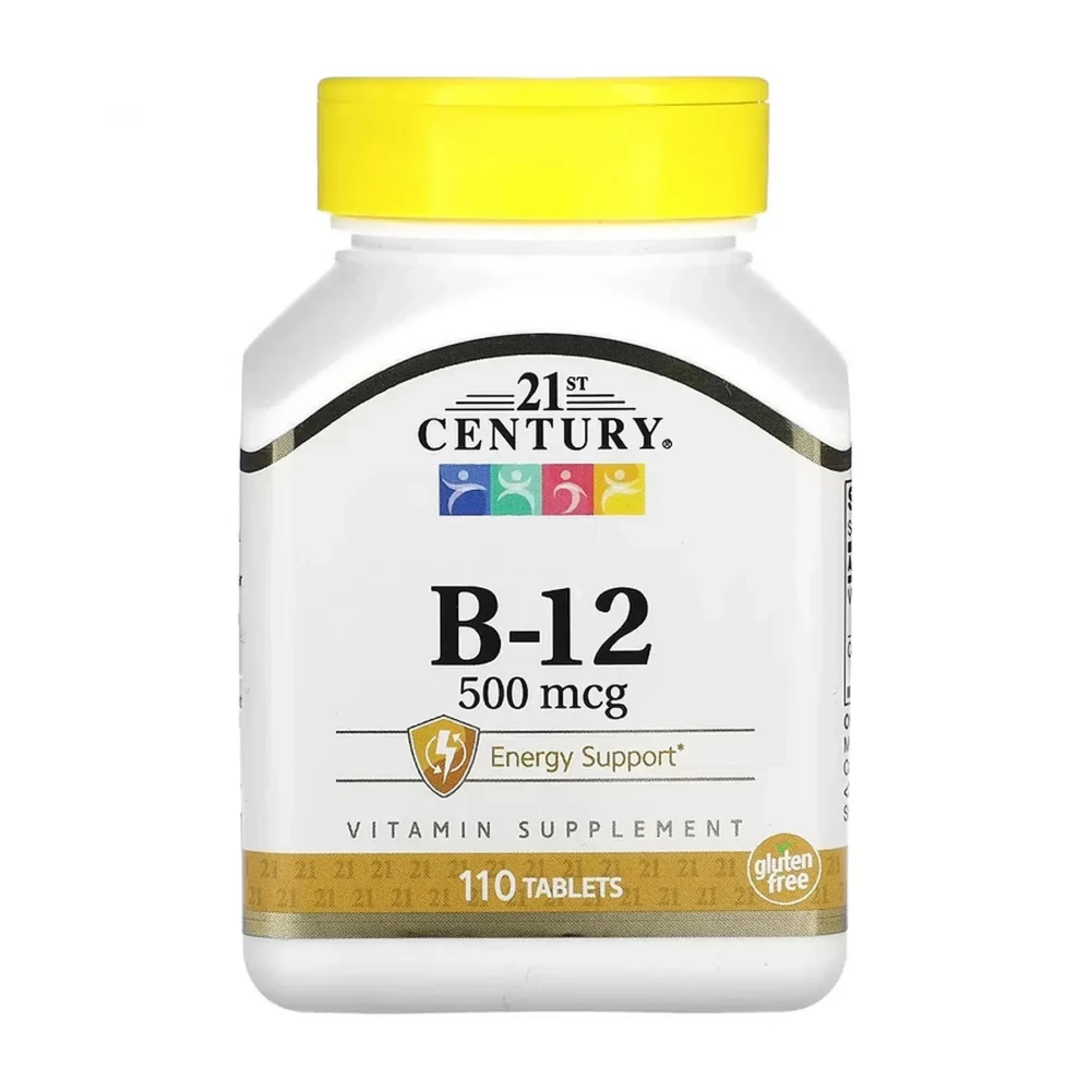 Вітамін B12 21st Century B-12 500 mcg - 110 tabs