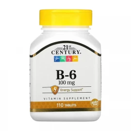 Вітамін B6 21st Century B-6 100 mg - 110 tabs