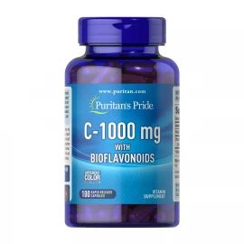 Витамины Puritans Pride Vitamin C-1000 mg with Bioflavonoids - 100 caps