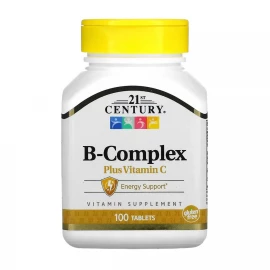 Вітамінний комплекс 21st Century B Complex plus Vitamin C - 100 tabs