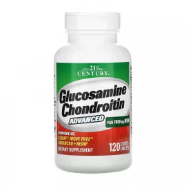 Глюкозамін хондроїтин 21st Century Glucosamine Chondroitin Advanced + MSM - 120 tabs