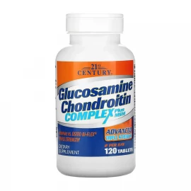 Глюкозамін хондроїтин 21st Century Glucosamine Chondroitin Complex Triple - 120 tabs