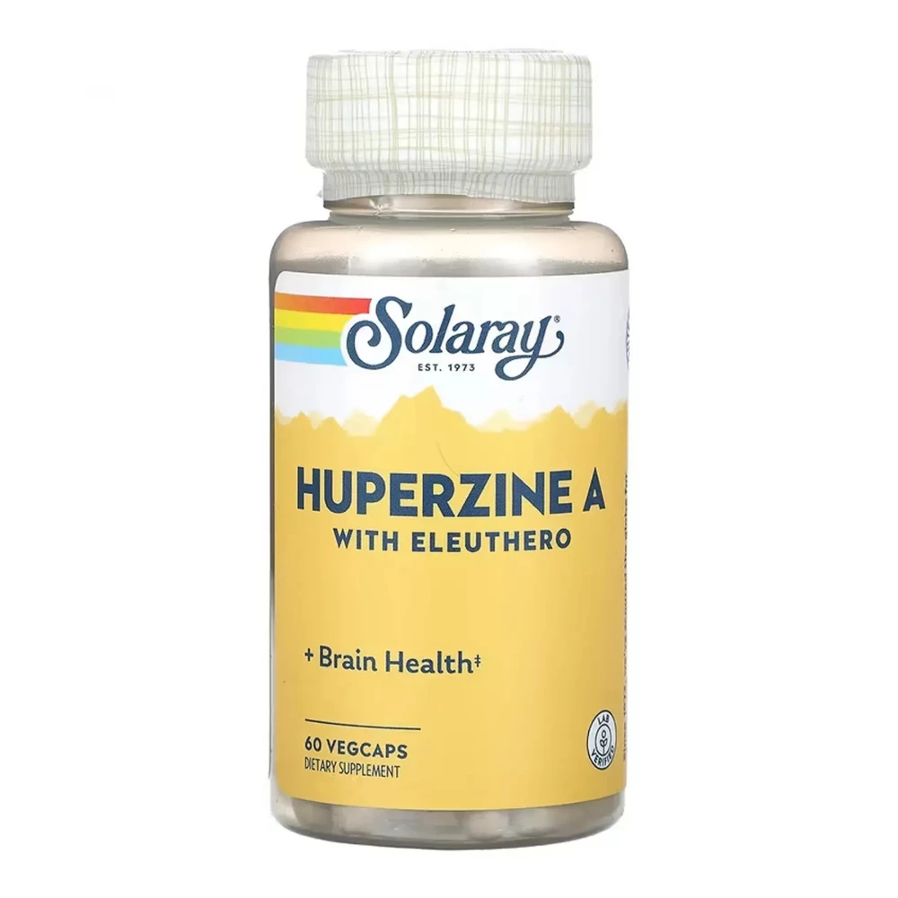 Гуперзин А Solaray Huperzine A 50 mcg - 60 vcaps