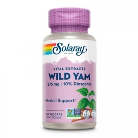 Дикий Ямс Solaray Wild Yam Root Extract 275 mg - 60 vcaps