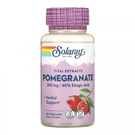 Екстракт граната Solaray Pomegranate 200 mg - 60 vcaps
