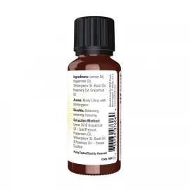 Ефірна олія Now Foods Mental Focus Oil Blend - 30 ml
