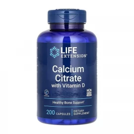 Кальцій цитрат Life Extension Calcium Citrate with Vitamin D - 200 caps