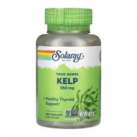 Ламінарія Solaray Kelp 550 mg - 180 vcaps