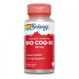 Коэнзим Q10 Solaray Bio CoQ10 100 mg - 30 softgels