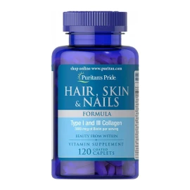 Комплекс Puritan's Pride Hair, Skin & Nails Formula - 120 caps