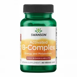 Комплекс витамина B Swanson B-Complex High Bioavailability - 60 veg caps