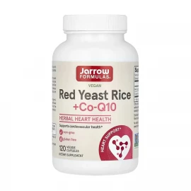 Комплекс для серця Jarrow Formulas Red Yeast Rice + Co-Q10 600 mg - 120 vcaps