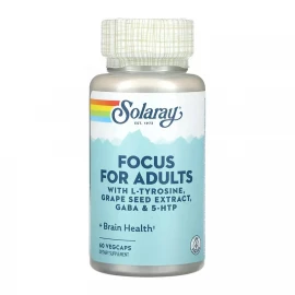 Комплекс для фокуса Solaray Focus for Adults - 60 vcaps