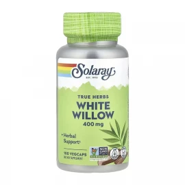 Кора Білої Верби Solaray White Willow Bark 400 mg - 100 vcaps