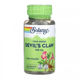 Корень гарпогофита Solaray Devil's Claw Root 525 mg - 100 vcaps