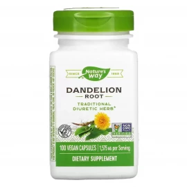 Корень Одуванчика Nature's Way Dandelion Root - 100 vcaps