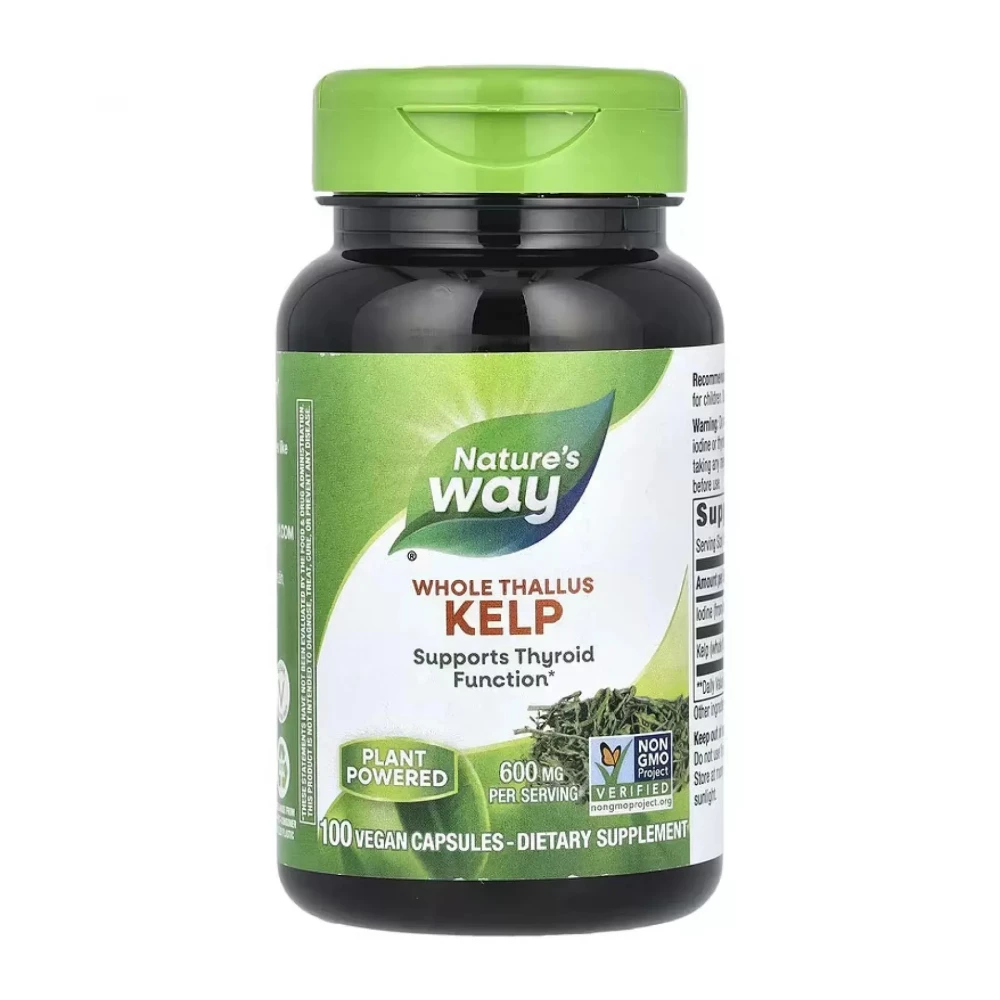 Ламинария Nature's Way Kelp - 100 vcaps