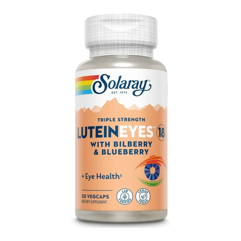 Лютеїн Solaray Lutein Eyes 18 - 30 vcaps