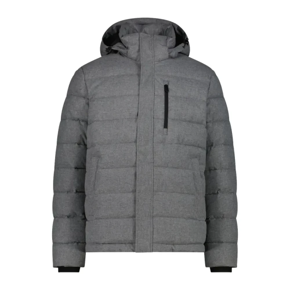 Куртка CMP Man's Hooded Melange Jacket with Sorona Padding