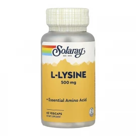 L-лизин Solaray L-Lysine 500 mg — 60 vcaps