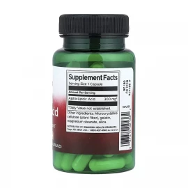 Альфа-липоевая кислота Swanson Alpha Lipoic Acid 300 mg - 60 caps