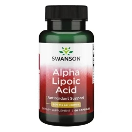 Альфа-липоевая кислота Swanson Alpha Lipoic Acid 600 mg - 60 caps