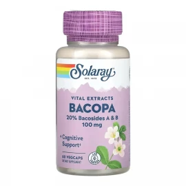 Бакопа Solaray Bacopa 100 mg - 60 vcaps