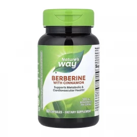 Берберин із Корицею Nature's Way Berberine with Cinnamon - 60 vcaps