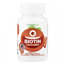 Біотин Lifeable VitaWorks Kids Biotin - 120 chewables