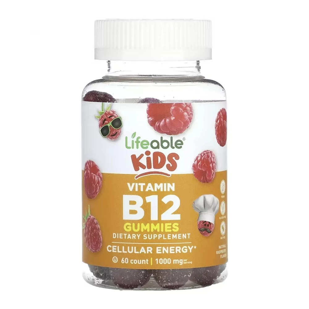Вітамін B12 Lifeable Vitamin B12 Kids — 60 gummies