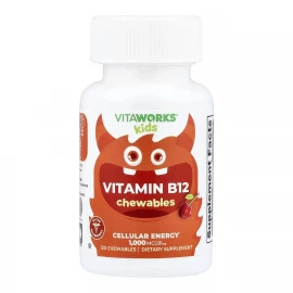 Вітамін B12 Lifeable VitaWorks Kids Vitamin B12 - 120 chewables