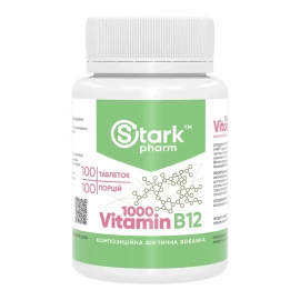 Вітамін B12 Stark Pharm Vitamin B12 1000 mcg — 100 tabs