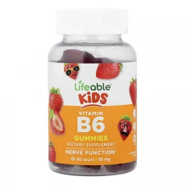 Вітамін B6 Lifeable Vitamin B6 Kids — 60 gummies