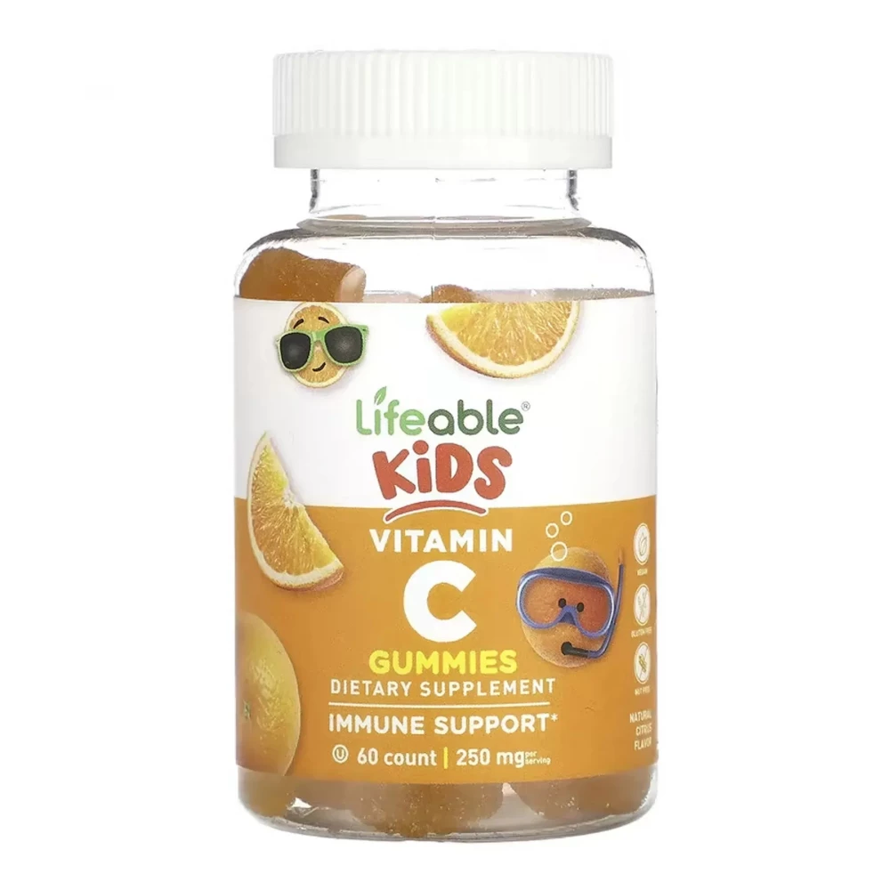 Вітамін C Lifeable Vitamin C Kids — 60 gummies