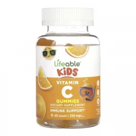 Вітамін C Lifeable Vitamin C Kids — 60 gummies
