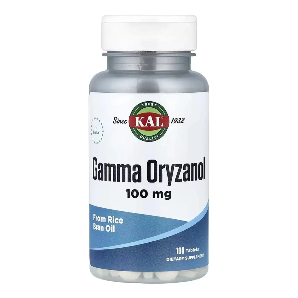 Гамма-оризанол KAL Gamma Oryzanol 100 mg — 100 tabs