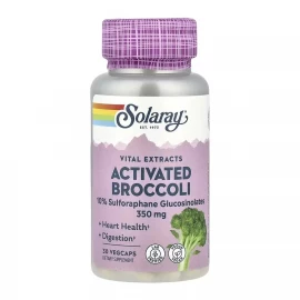 Екстракт броколі Solaray Activated Broccoli Seed Extract 350 mg - 30 vcaps