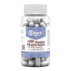 Экстракт гриба Рейши Stark Pharm Reishi Mushroom Extract 600 mg - 60 caps