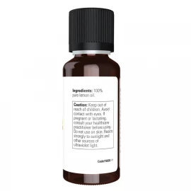 Ефірна олія лимона Now Foods Lemon Oil - 10 ml (1 fl. oz)