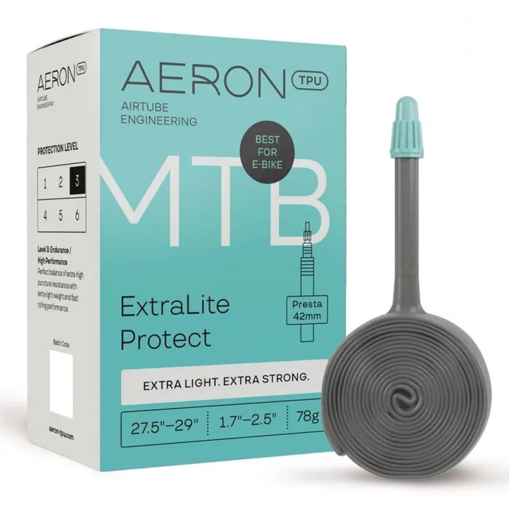 Камера Aeron TPU MTB ExtraLite Protect 1,7"-2,5" Presta 42 27,5"-29"
