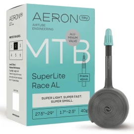 Камера Aeron TPU MTB SuperLite Race AL 1,7"-2,5" Presta 42 27,5"-29"
