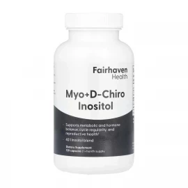 Інозитол Fairhaven Health Myo + D-Chiro Inositol - 120 caps