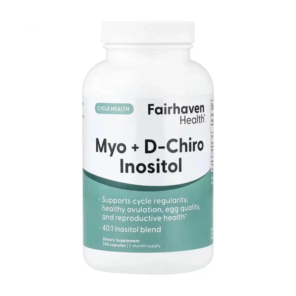 Інозитол Fairhaven Health Myo + D-Chiro Inositol - 240 caps
