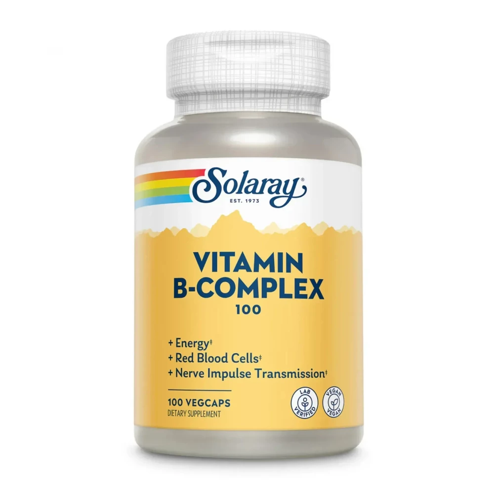 Комплекс витаминов B Solaray Vitamin B-Complex 100 – 100 vcaps