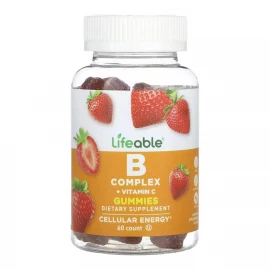 Комплекс вітамінів Lifeable B Complex + Vitamin C Adult — 60 gummies