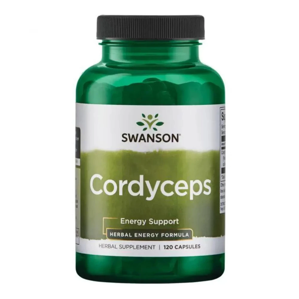 Кордицепс Swanson Cordyceps 600 mg - 120 Capsules